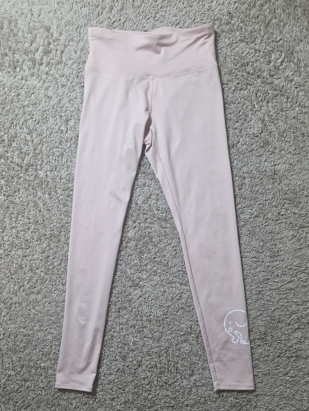 Ivory Ella Light Pink High-Waist Leggings